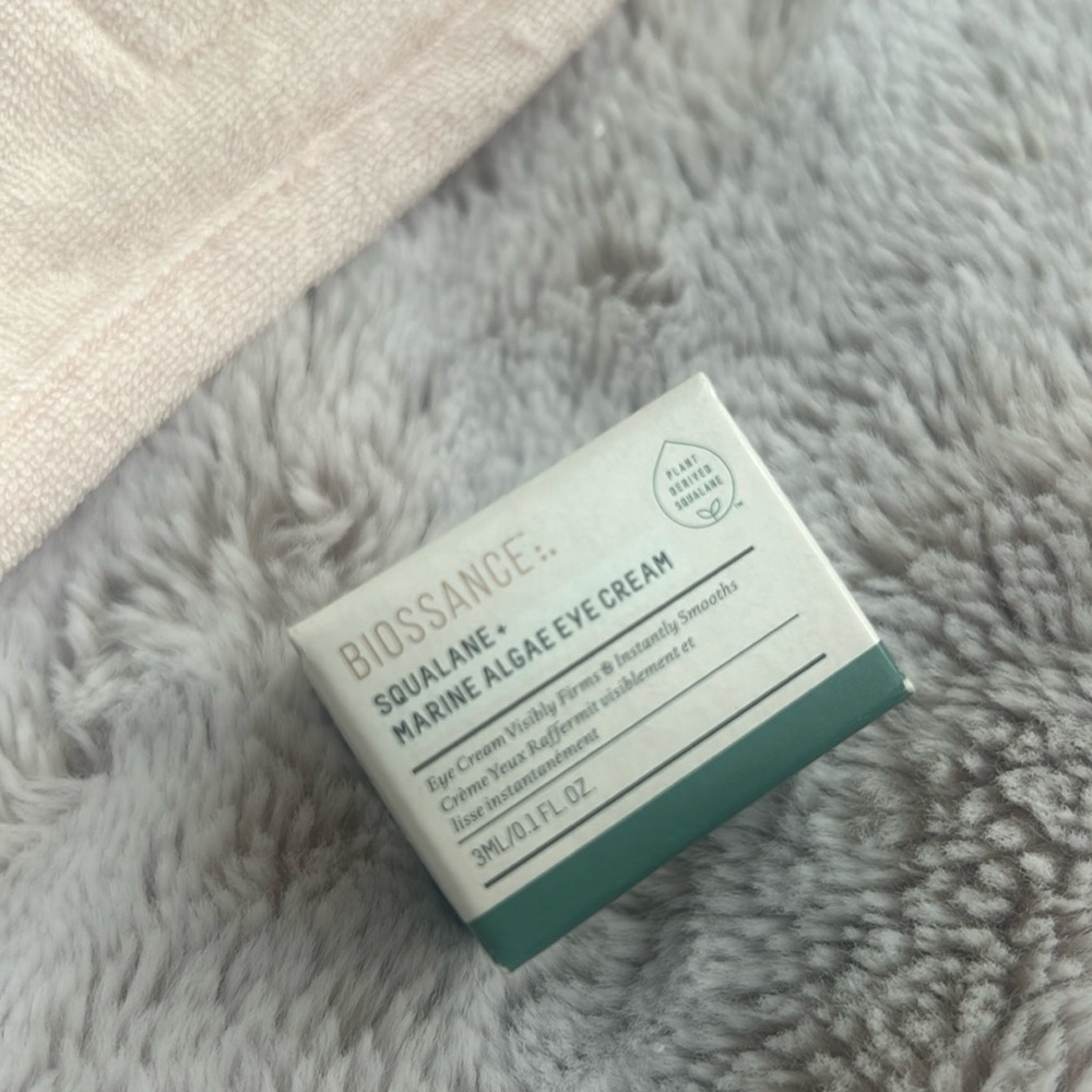 New Biossance eye cream and bag - Picture 5 of 8